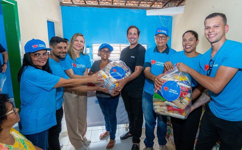 Com entrega na Garça Torta, Alagoas Sem Fome chega a mais de 57 toneladas de alimentos arrecadadas