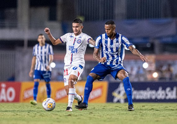 CSA perde no Estádio Rei Pelé e é ultrapassado pelo Bahia na Copa do Nordeste