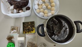 Mulher de 26 anos é detida em Maceió produzindo ovos de Páscoa e brigadeiros com maconha