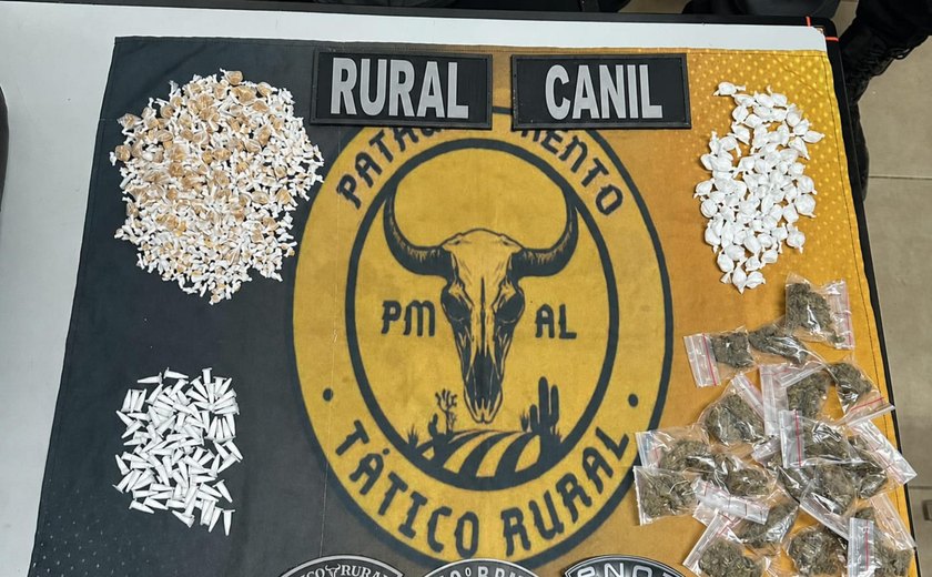 PM soma quase 3 mil unidades de drogas apreendidas no interior