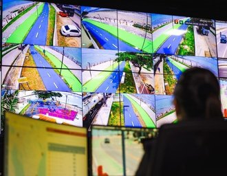 Videomonitoramento reforça segurança na nova orla de Maceió