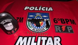 Polícia apreende arma de fogo após denúncia de violência doméstica em Maragogi