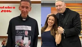 Padre Marcelo Rossi celebra vitória contra a depressão e mostra antes e depois