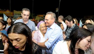 Renan aproveita recesso e cumpre agenda política em Maceió e no interior