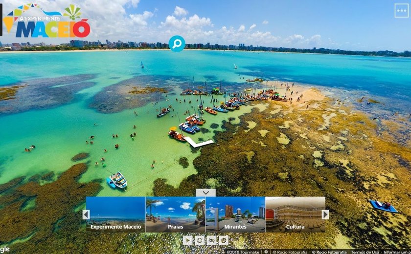 Secretaria lança tour virtual de Maceió no Google em feira internacional de Turismo