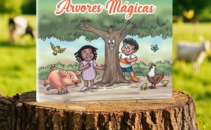 “O Sítio das Árvores Mágicas” abre suas páginas para a criançada colocar os pés no chão e as mãos na terra da imaginação