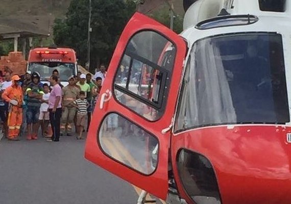 Motociclista fica gravemente ferido após colisão na BR-316, em Atalaia