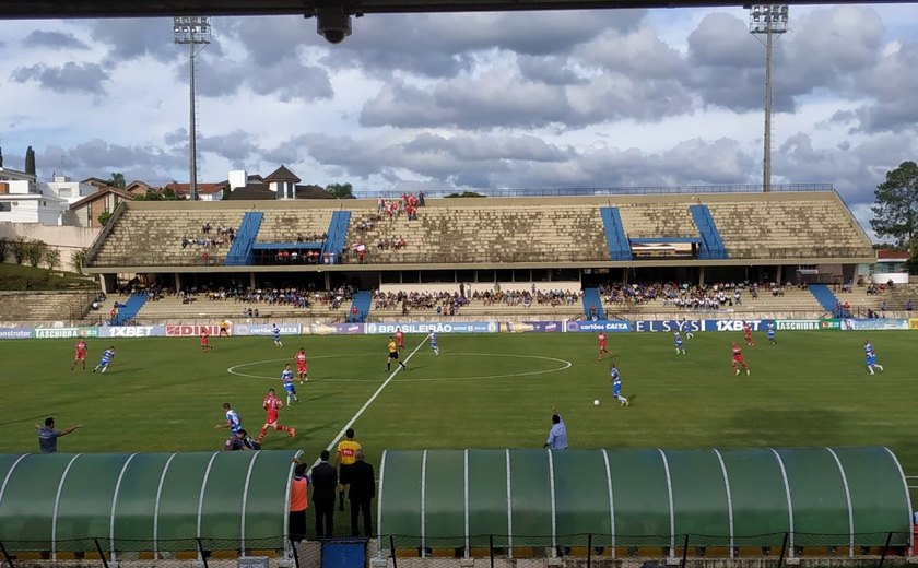 CRB perde para o São Bento, mas termina rodada fora do Z4 da Série B