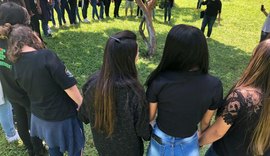 Estudantes do Campus Marechal se unem em ato pela Amazônia