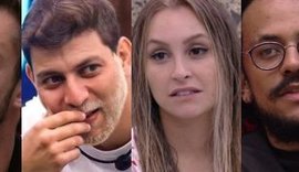 'BBB21': Carla, João, Arthur e Caio são os indicados do Paredão Falso