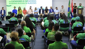 Encontro estadual evidencia trabalho de catadores de materiais recicláveis em Alagoas