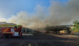 Incêndio atinge shopping atacadista em Maringá