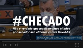 Medicamentos defendidos por senador não são eficazes contra Covid-19