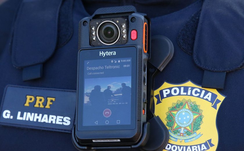 Projeto prevê uso de câmeras por policiais rodoviários federais em 2024