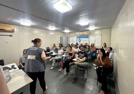 UPAs de Maceió passam por treinamento para diagnóstico precoce de meningite