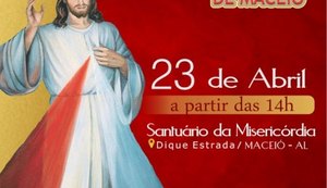 Festa da Misericórdia de Maceió será realizada no próximo dia 23