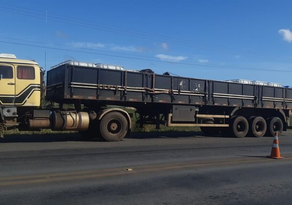 Caminhoneiro é preso pela PRF em São Miguel dos Campos