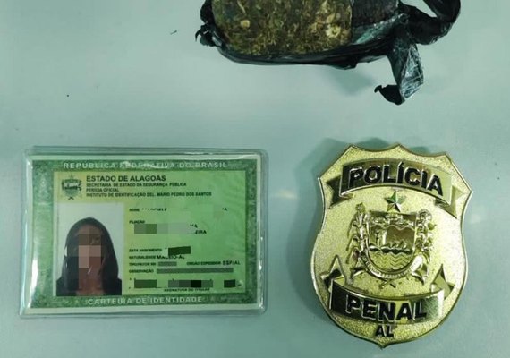 Mulher é presa ao tentar levar droga para esposo reeducando no Agreste