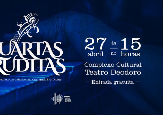 Diteal e camerata Ero Dictus promovem mais uma apresentação do Quartas Eruditas