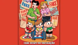 Revista em quadrinhos esclarece sobre as fake news da vacinação