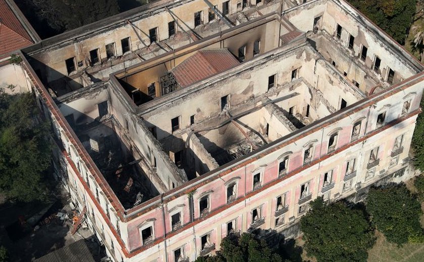Ministério da Educação libera 1ª parcela para restaurar fachada do Museu Nacional