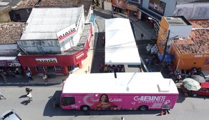 Ônibus com serviços de saúde especializados da deputada Gabi Gonçalves chega a Rio Largo