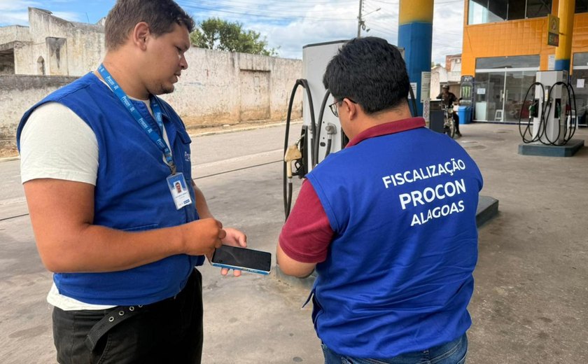 Procon Alagoas já notificou mais de 150 postos de combustíveis