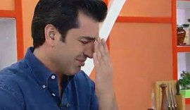 Vídeo! Larva nojenta surge em prato de Edu Guedes e o que acontece viraliza