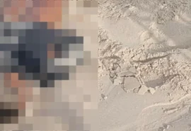 Corpo de homem seminu é encontrado em praia de Coruripe com sinais de violência