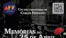 Cine Cidadania exibe documentário sobre os 50 anos da Revolução dos Cravos em Maceió