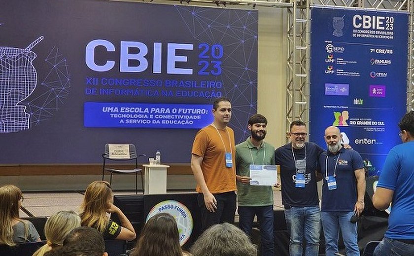 Artigo de pesquisadores da Ufal é premiado em Congresso de Informática