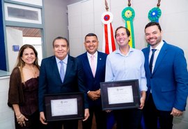 Câmara reconhece deputado Inácio Loiola e empresário Sérgio Feitosa como cidadãos honorários de Maceió