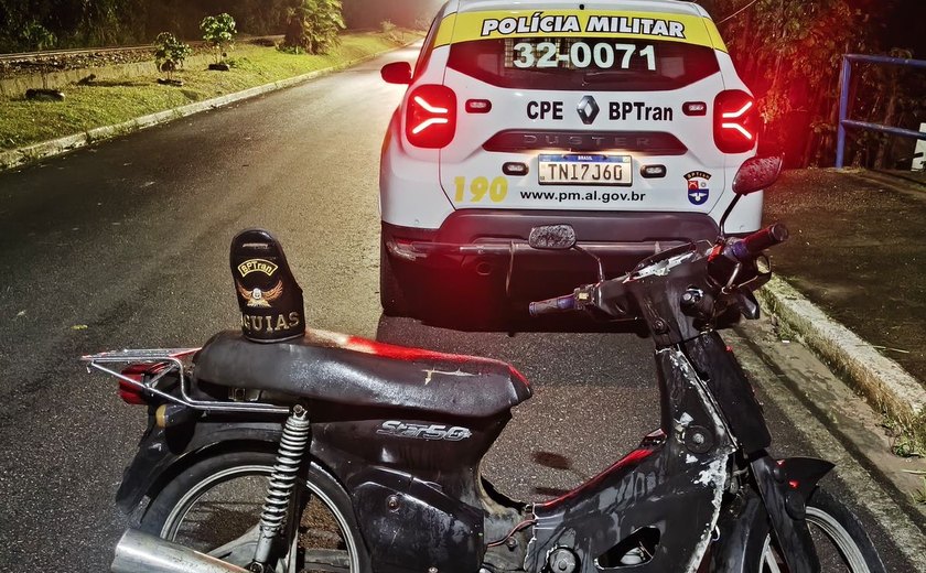 Batalhão de trânsito recupera três motos roubadas durante abordagens em Maceió