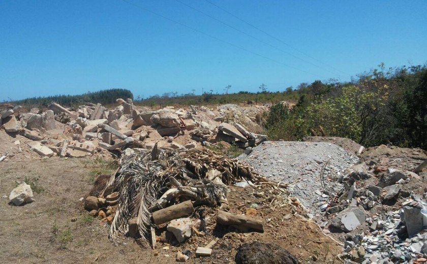 IMA notifica prefeitura de Maceió sobre descarte irregular de resíduos