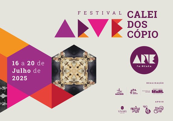Festival Arte Caleidoscópio estreia no Arte Pajuçara, com homenagens que vão de Marguerite Duras a Celso Brandão