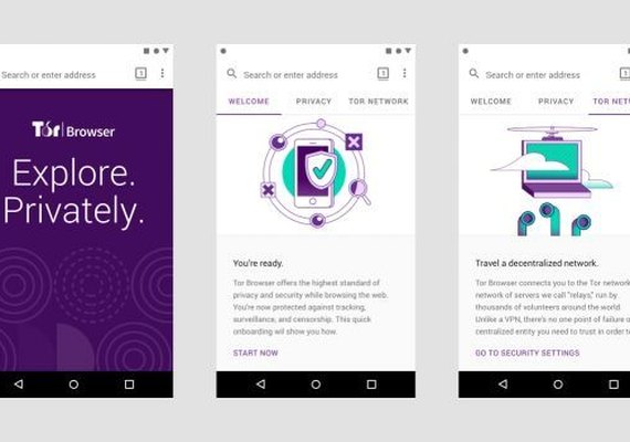 Baseado no Firefox, navegador Tor está disponível para Android