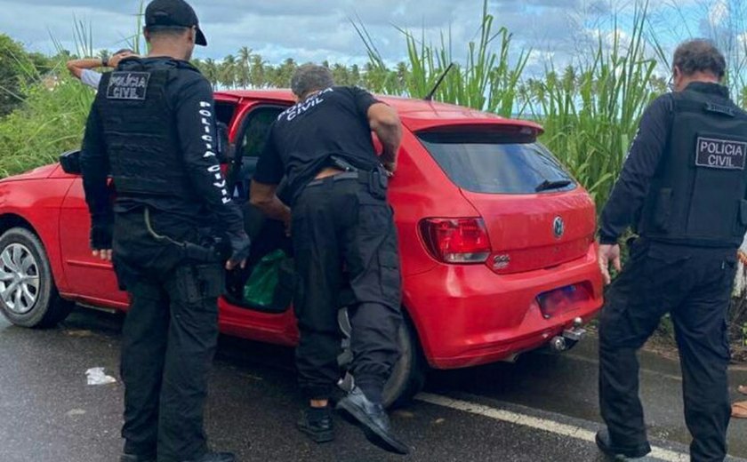 Polícia Civil prende suspeito de arrombar carros na Barra de São Miguel