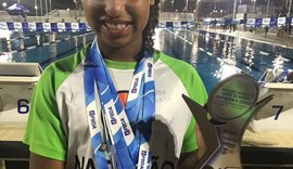 Garota ganha seis medalhas de ouro durante Campeonato Norte/Nordeste