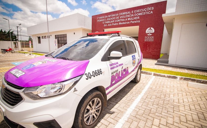 Patrulha Maria da Penha de Arapiraca cumpre mandado de prisão contra agressor