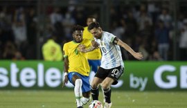 Brasil e Argentina empatam sem gols em jogo muito disputado