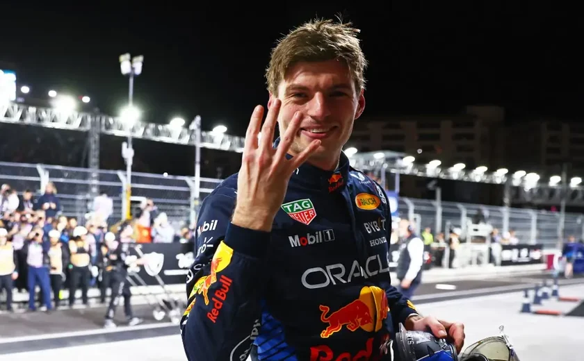 Max Verstappen é 5º em Las Vegas e garante tetracampeonato de Fórmula 1