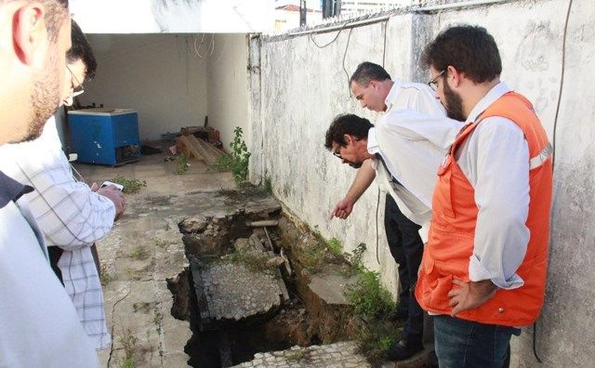 Geotécnicos iniciam estudo no bairro do Pinheiro