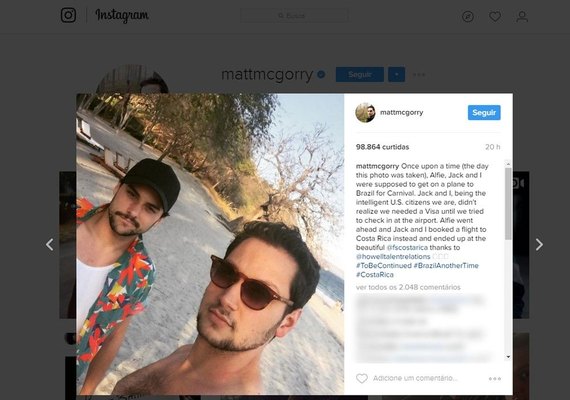 Atores são impedidos de embarcar para o Brasil por falta de visto