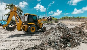 Trabalho preventivo reduz em 66% a quantidade de lixo retirado nas praias da capital após as chuvas