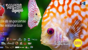 Exposição de peixes ornamentais será realizada pela primeira vez em Maceió