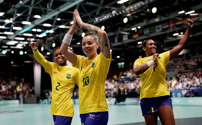 Handebol: Brasil estreia em Paris com vitória impecável contra Espanha