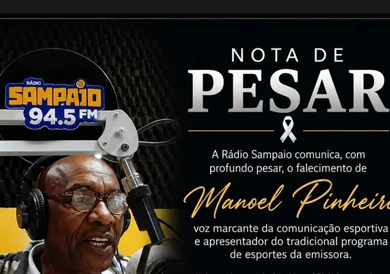 Morte de Manoel Pinheiro deixa rádio esportivo de Alagoas em luto