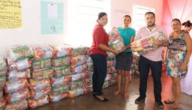 Prefeitura entrega Cestas Nutricionais a gestantes, nutrizes e crianças