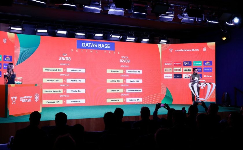 Quartas de final da Copa do Brasil terá três clássicos estaduais