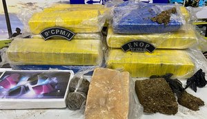 Polícia Militar apreende quase 17 kg de drogas em Coruripe